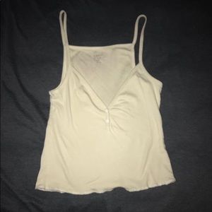 cropped yellow shirt